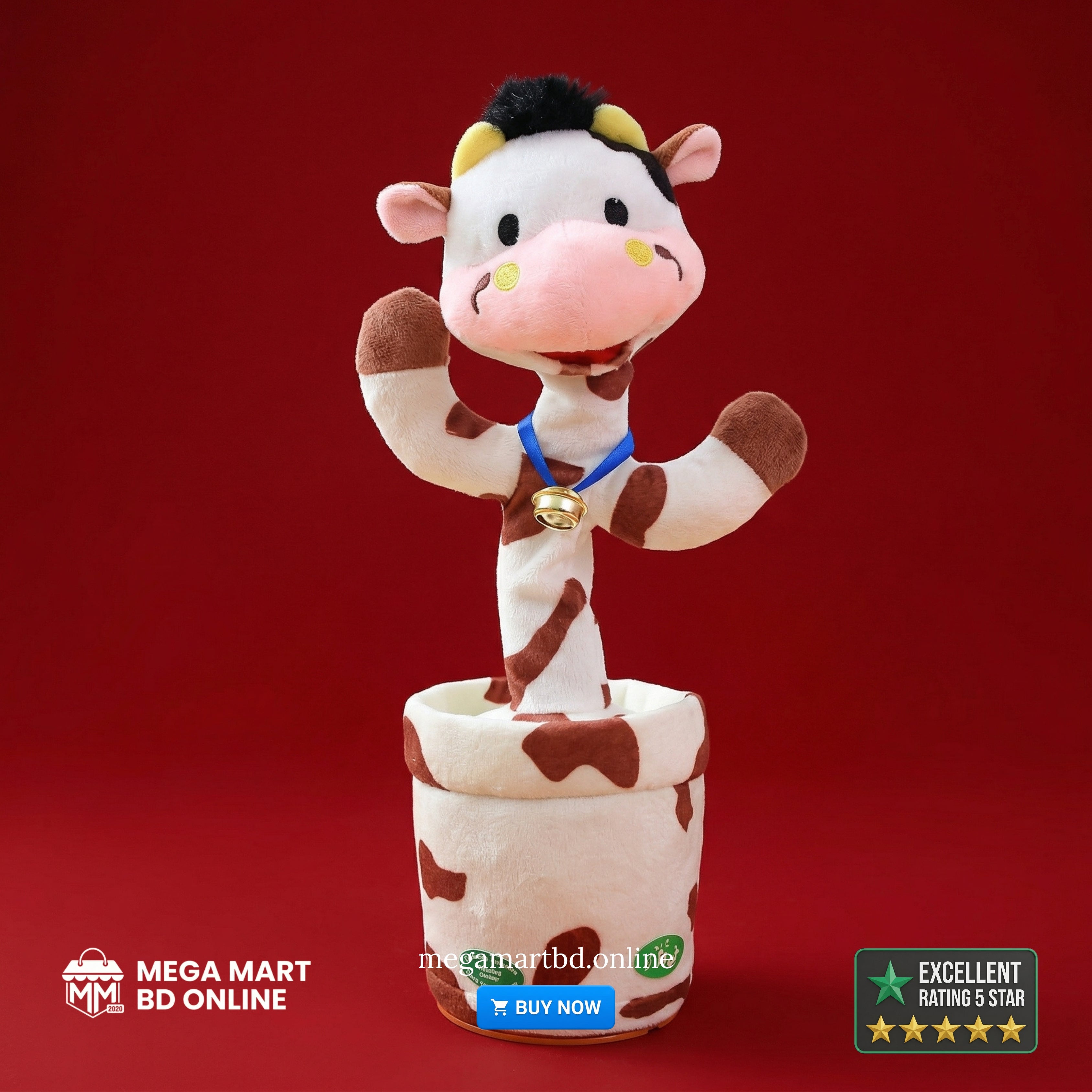 Kids Dancing Talking Cactus Toys