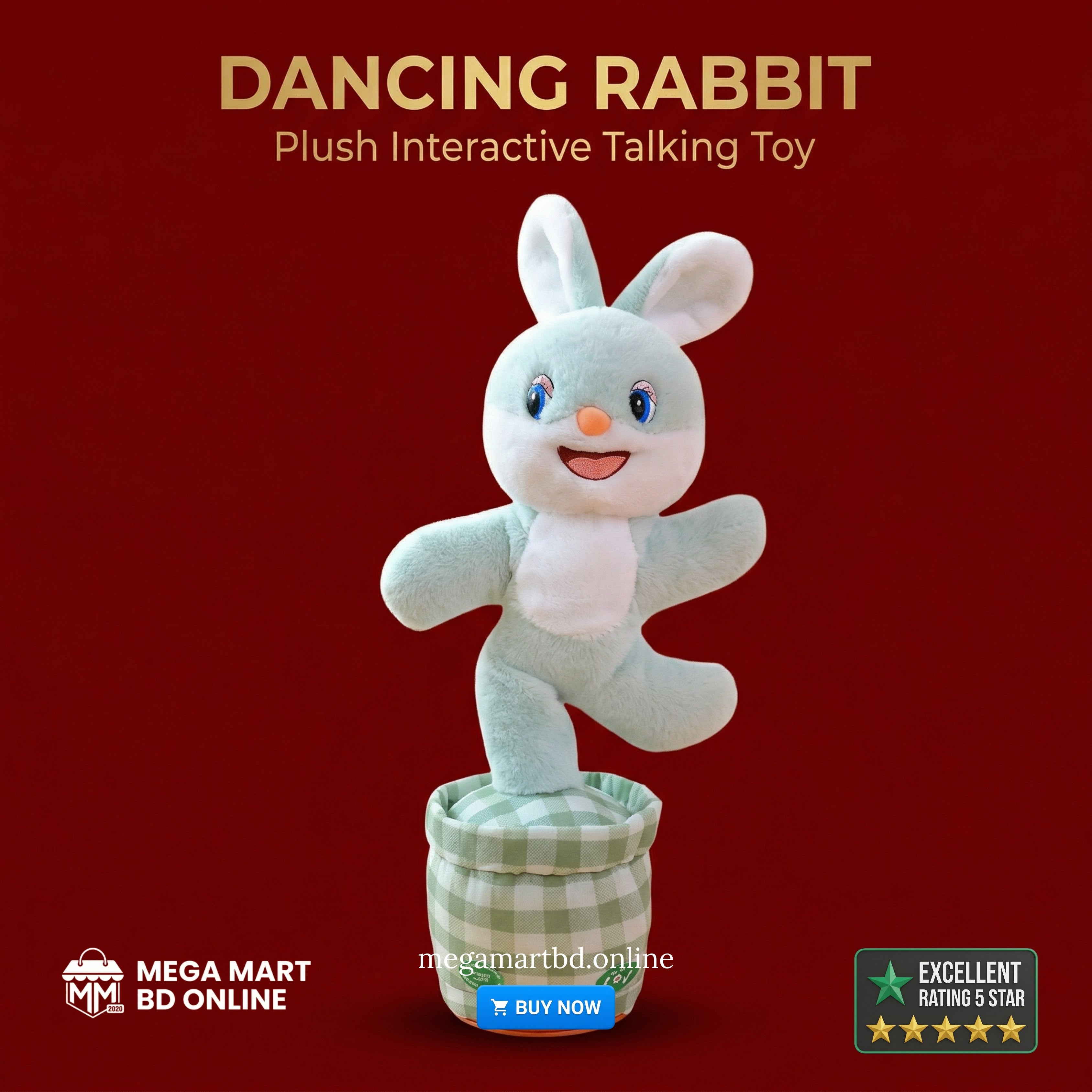 Kids Dancing Talking Cactus Toys