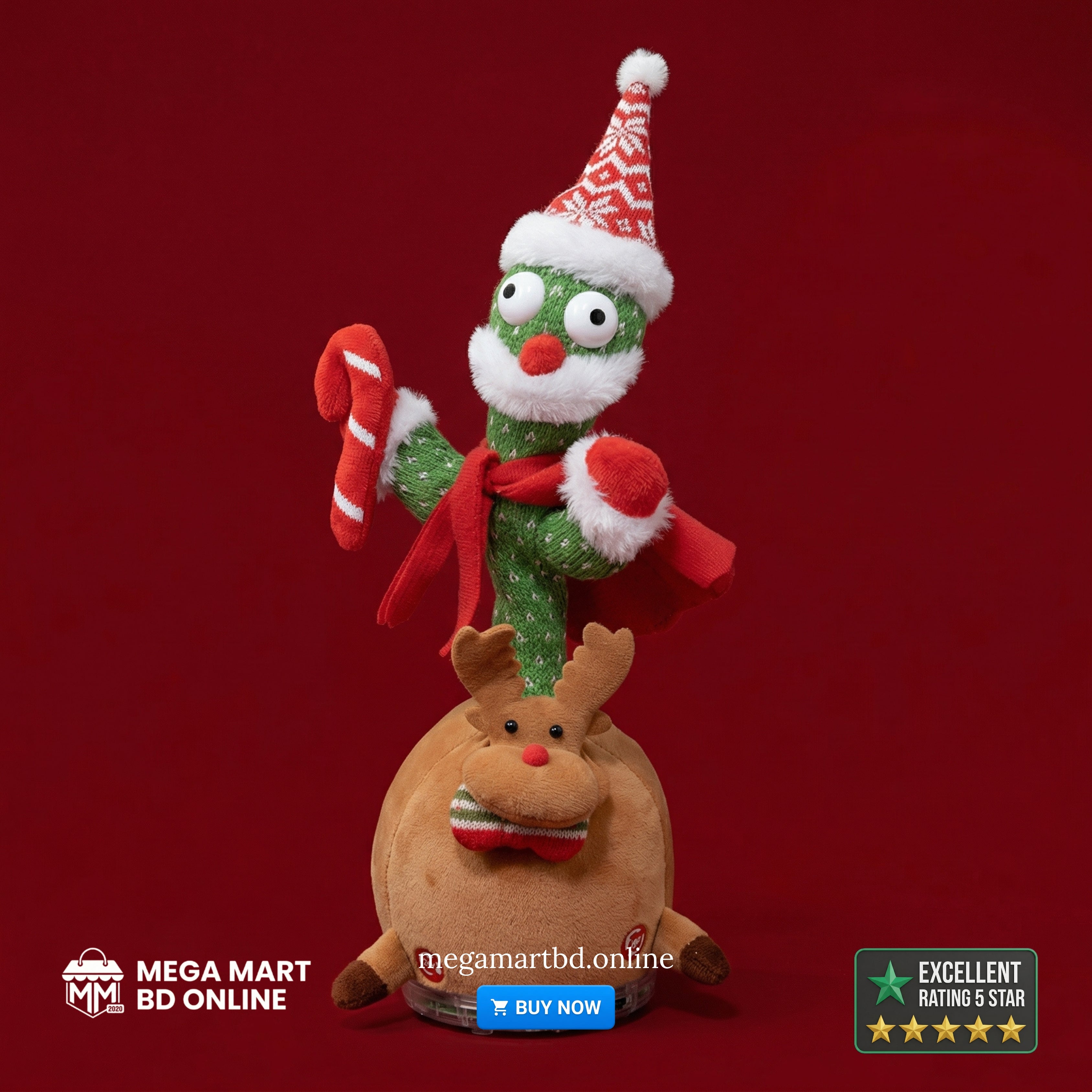 Kids Dancing Talking Cactus Toys