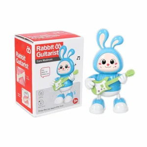 Rabbit Guiter Bunny with 3 free battery