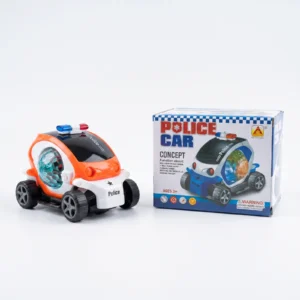3d  Police Concetp Car