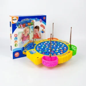 Fishing Game 24 Fish + 5 Fishing Rods | Montessori Educational Toy