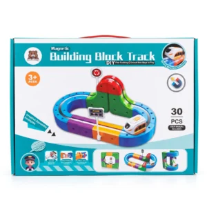 DeLexing Magnetic Building Block Track